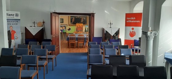 Aufnahme aus dem Leben der Loge