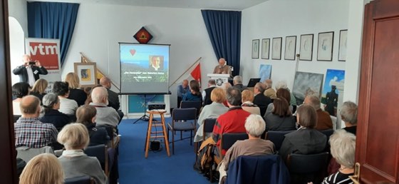 Aufnahme aus dem Leben der Loge