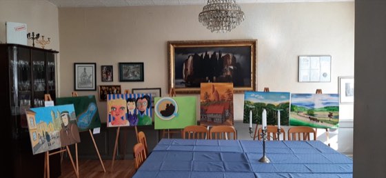Aufnahme aus dem Leben der Loge